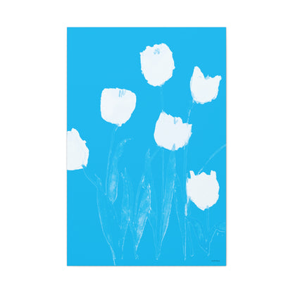 Miriam Rose "White Tulips" Fine Art Print