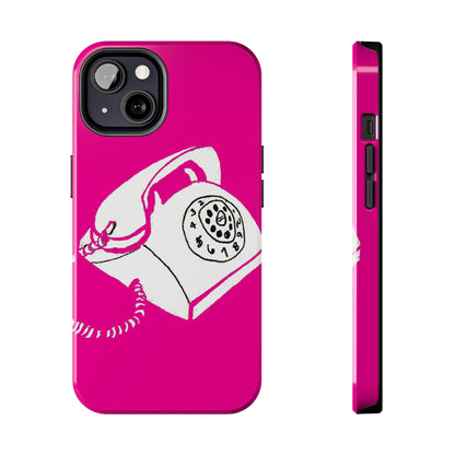 Miriam Rose "Pink Dial Nostalgial" Phone Case