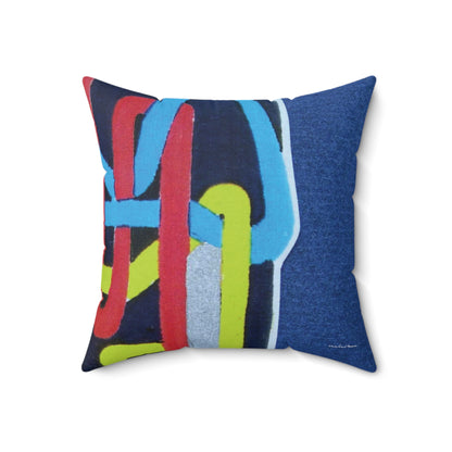 Miriam Rose "Loopy Loop" Indoor Accent Pillow