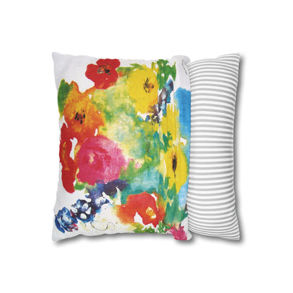 Miriam Rose "Spring Flowers"  IndoorAccent Pillow Cover