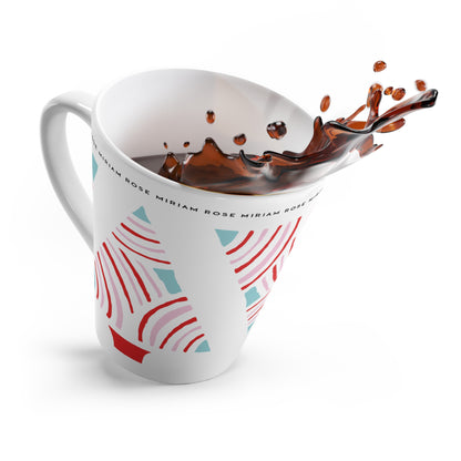 Miriam Rose "Abstract Xmas Tree" Mug (MRM076RCP)