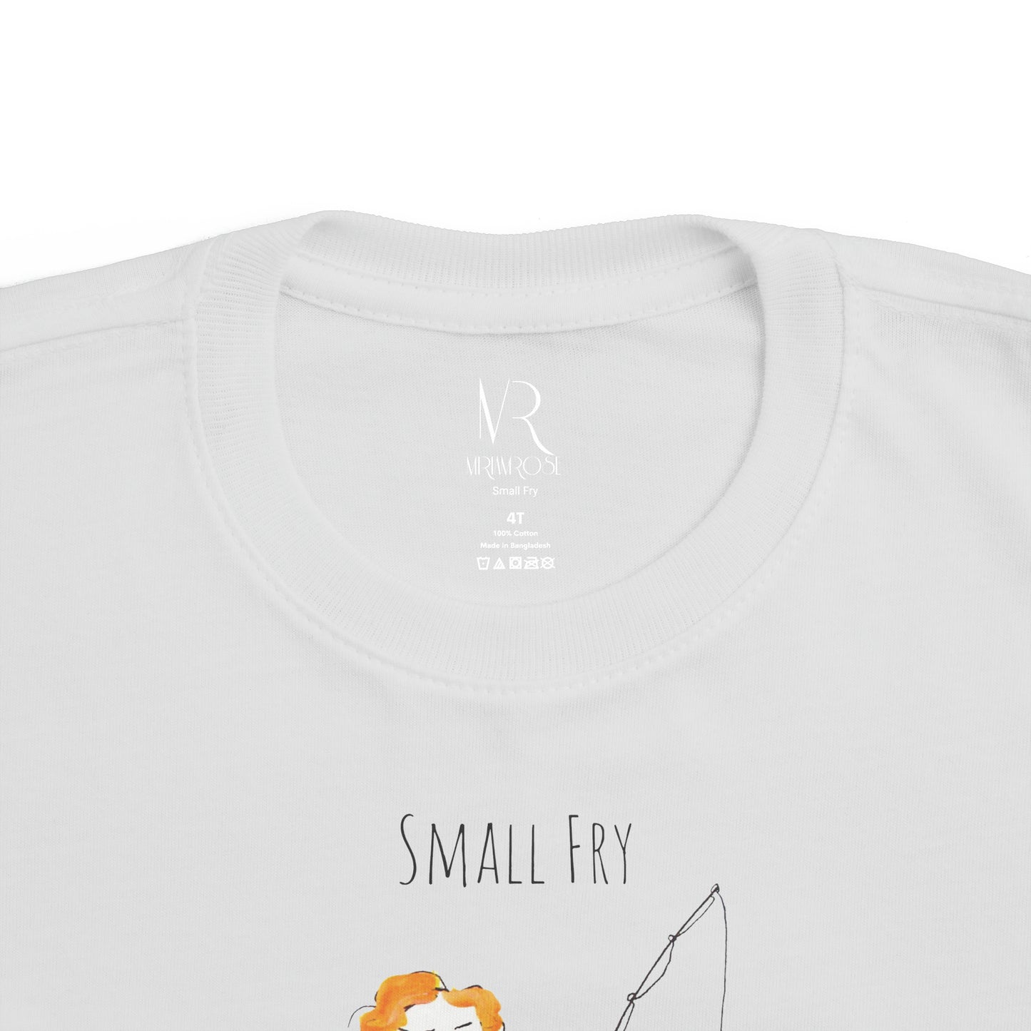 Miriam Rose Toddler "Small Fry" 100% Cotton Unisex T-Shirt (+8 colors)