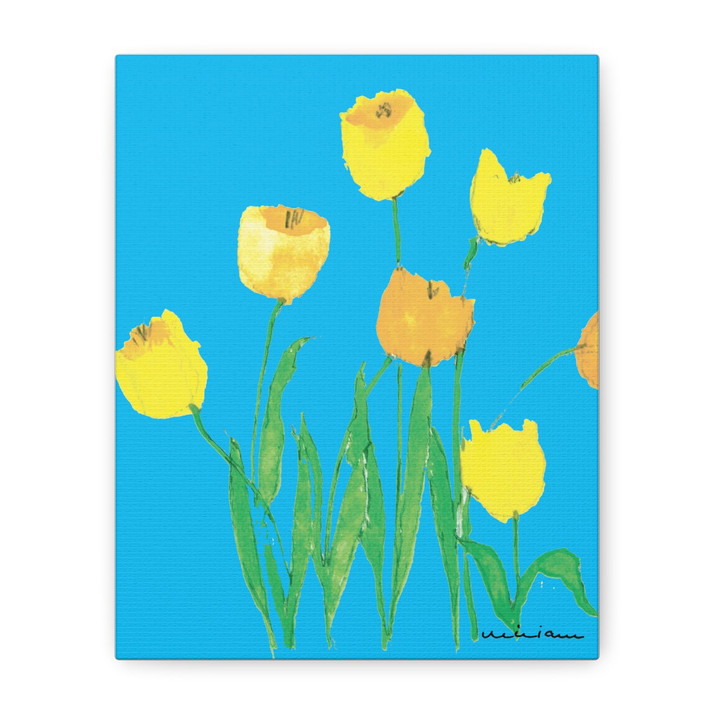 Miriam Rose "Golden Tulips" Fine Art Print