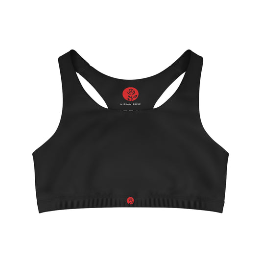 Miriam Rose Seamless Sports Bra (#MRSSBBLK)