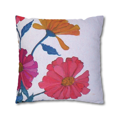 Miriam Rose "Wild Flowers" Indoor Accent Pillow Cover