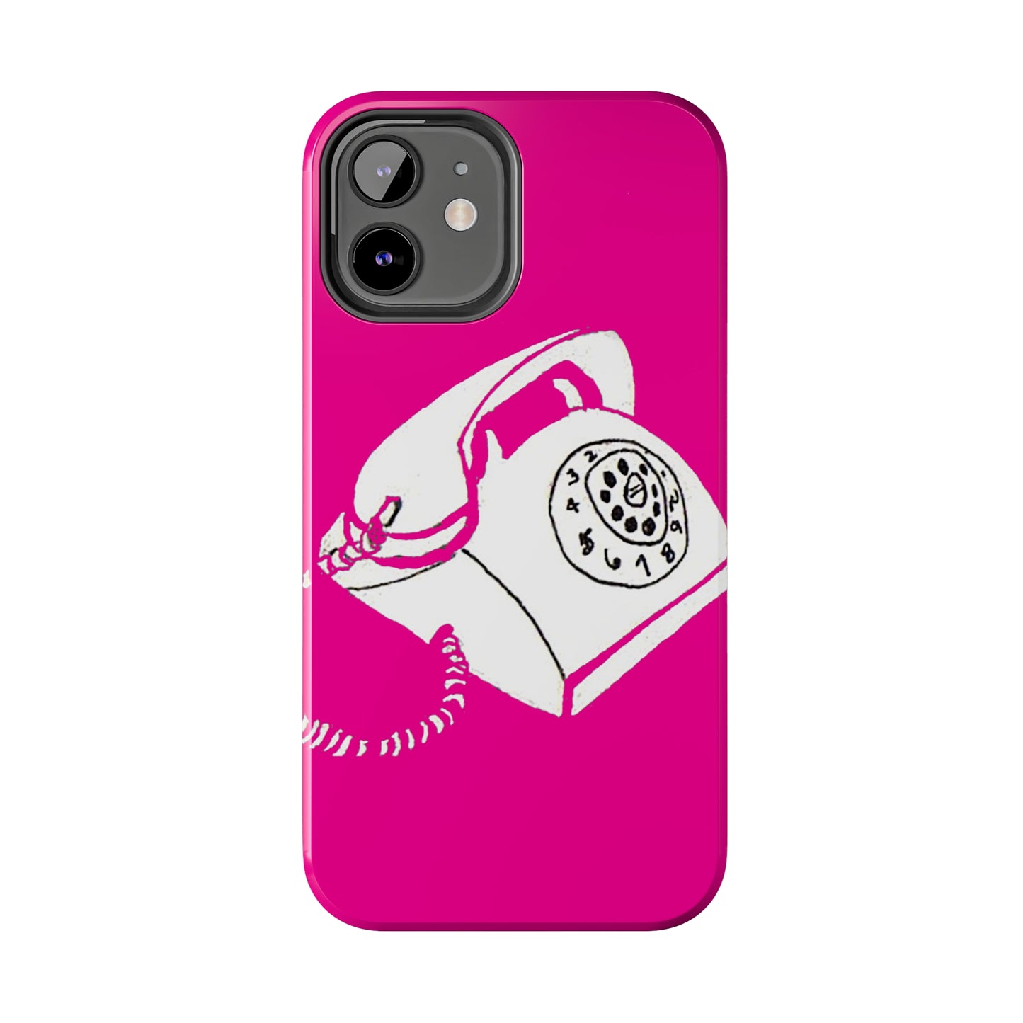 Miriam Rose "Pink Dial Nostalgial" Phone Case