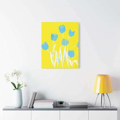 Miriam Rose "Turquoise Tulips" Fine Art Print