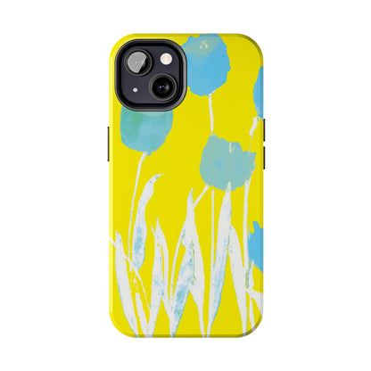 Miriam Rose "Turquoise Tulips" Phone Case