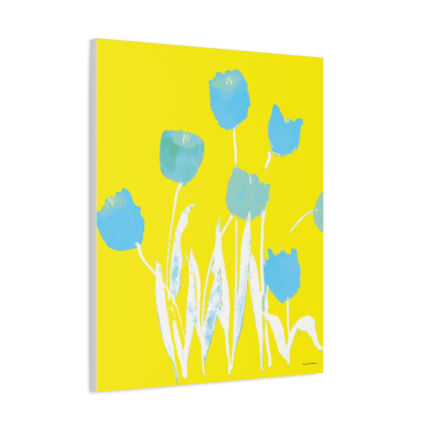 Miriam Rose "Turquoise Tulips" Fine Art Print