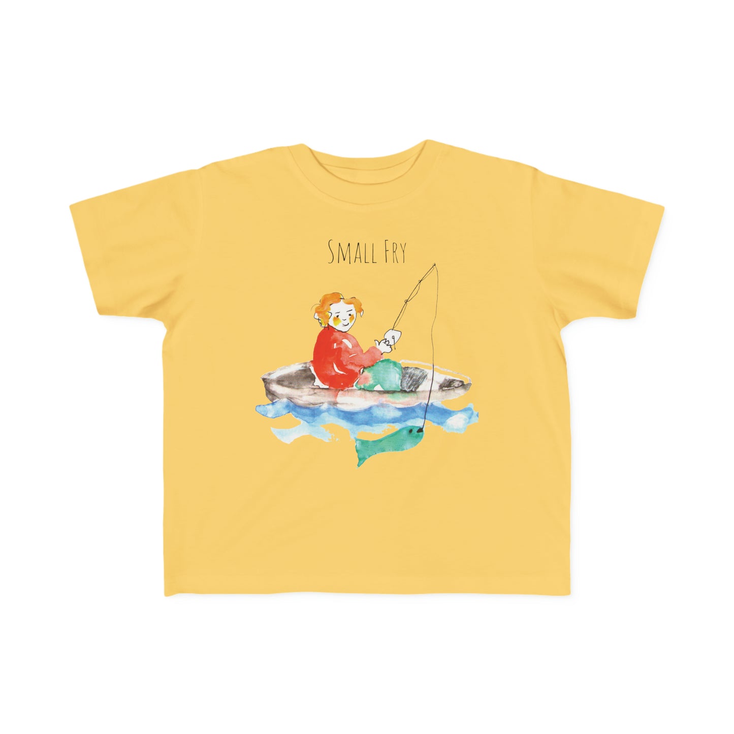 Miriam Rose Toddler "Small Fry" 100% Cotton Unisex T-Shirt (+8 colors)