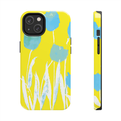 Miriam Rose "Turquoise Tulips" Phone Case