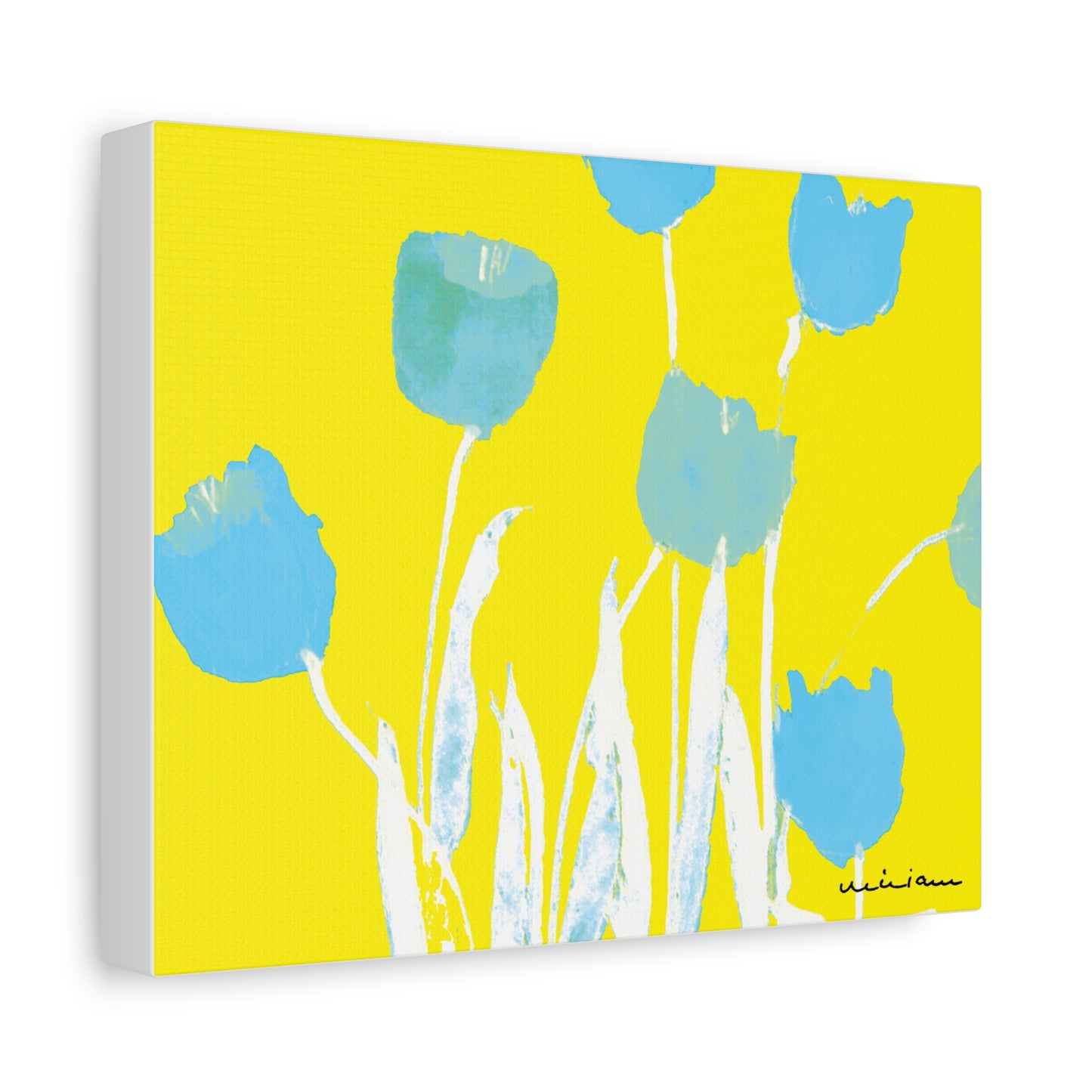 Miriam Rose "Turquoise Tulips" Fine Art Print