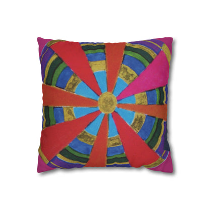 Miriam Rose "Pinwheel" Indoor Accent Pillow Cover