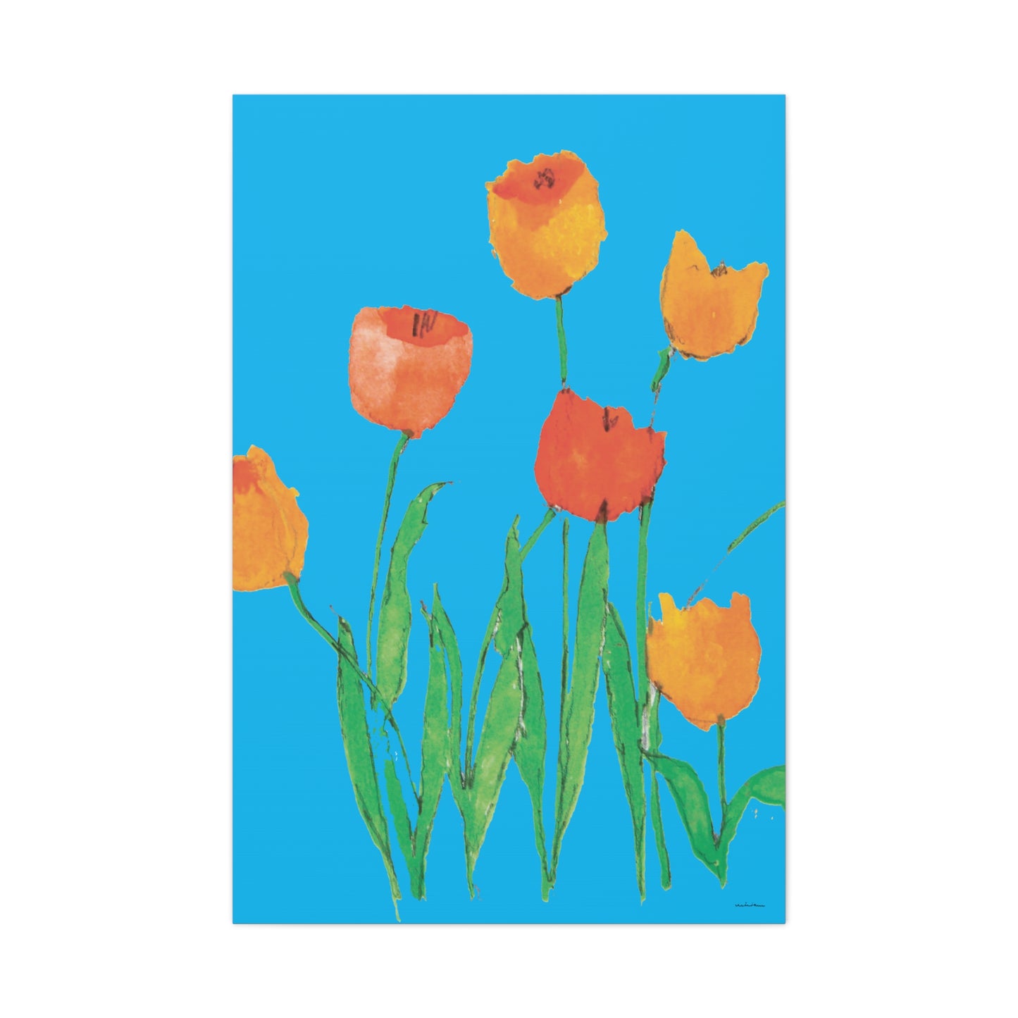 Miriam Rose "Amber Tulips" Fine Art Print