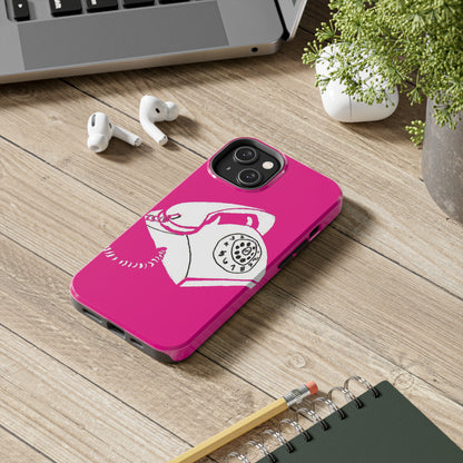 Miriam Rose "Pink Dial Nostalgial" Phone Case