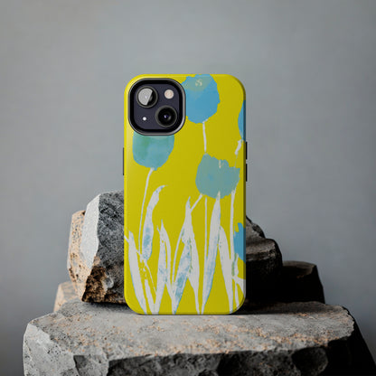 Miriam Rose "Turquoise Tulips" Phone Case