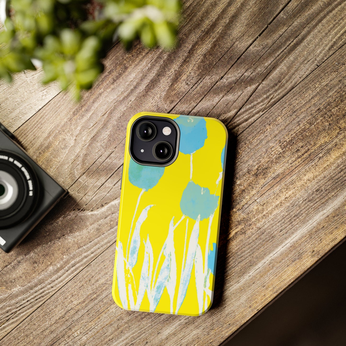 Miriam Rose "Turquoise Tulips" Phone Case