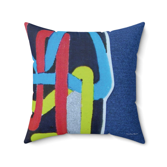 Miriam Rose "Loopy Loop" Indoor Accent Pillow