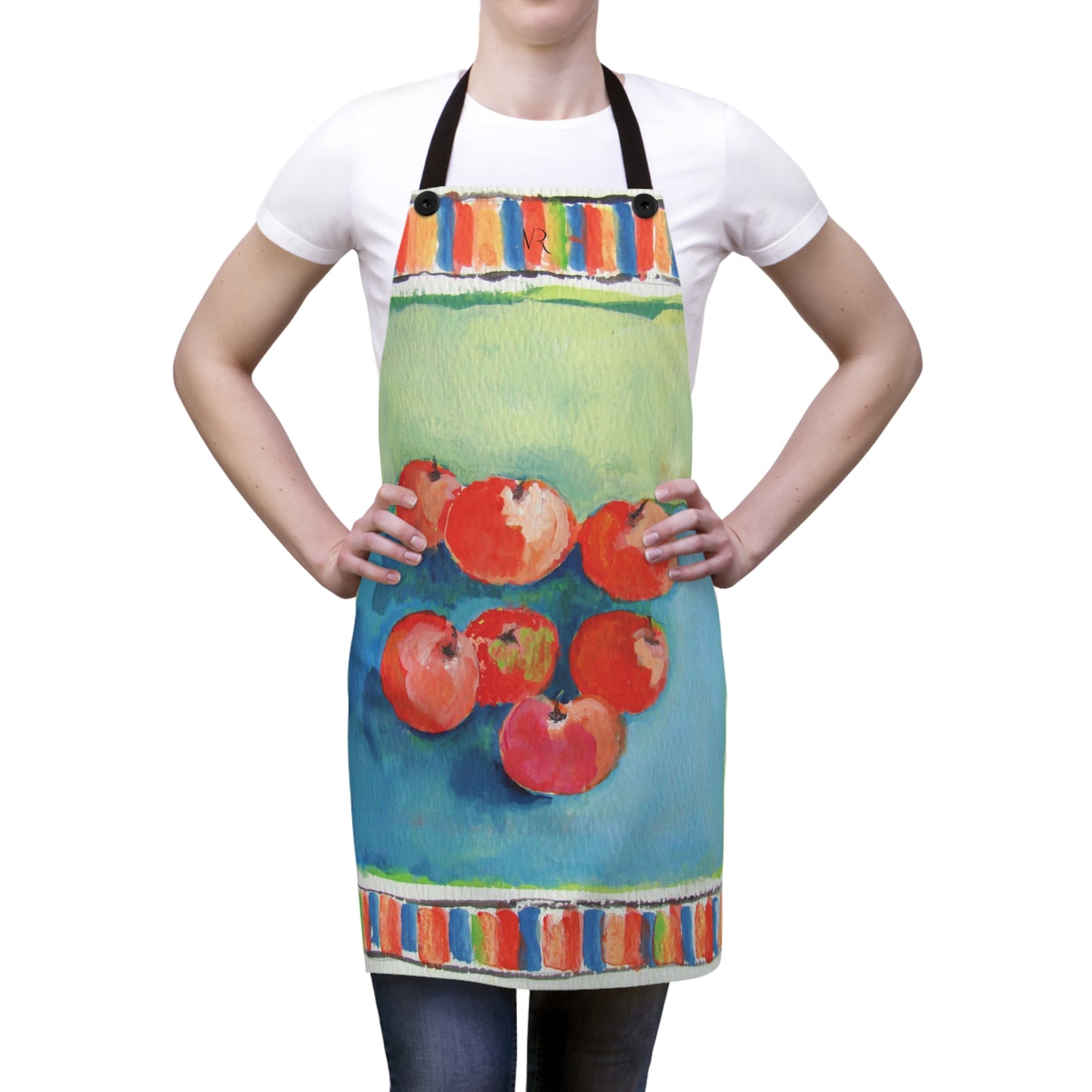 Miriam Rose "Apples & Rainbows" Apron