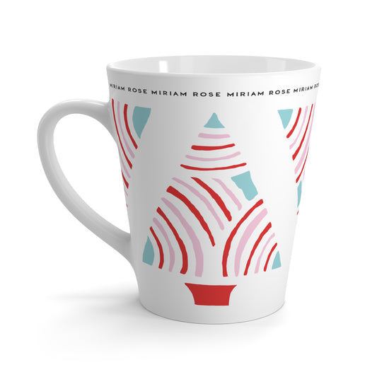 Miriam Rose "Abstract Xmas Tree" Mug (MRM076RCP)