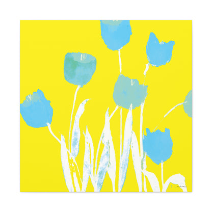 Miriam Rose "Turquoise Tulips" Fine Art Print