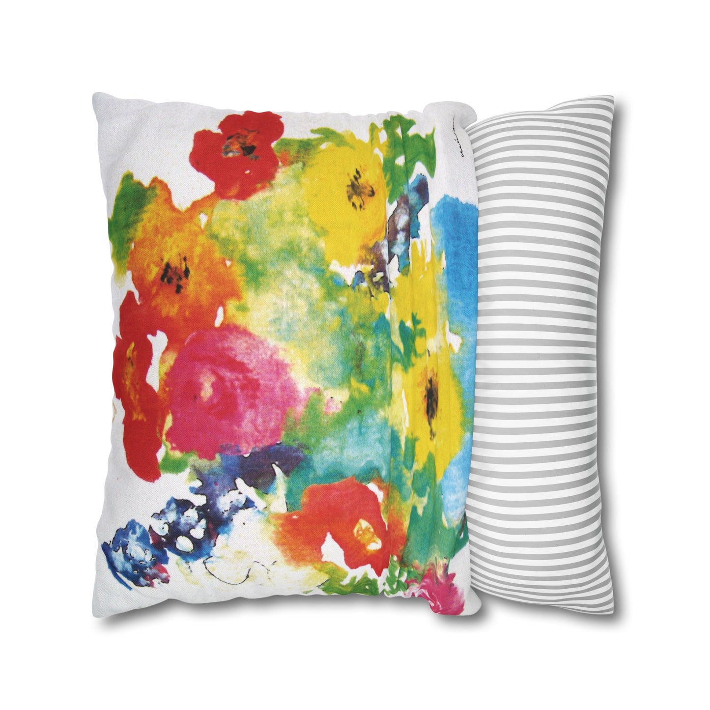 Miriam Rose "Spring Flowers"  IndoorAccent Pillow Cover