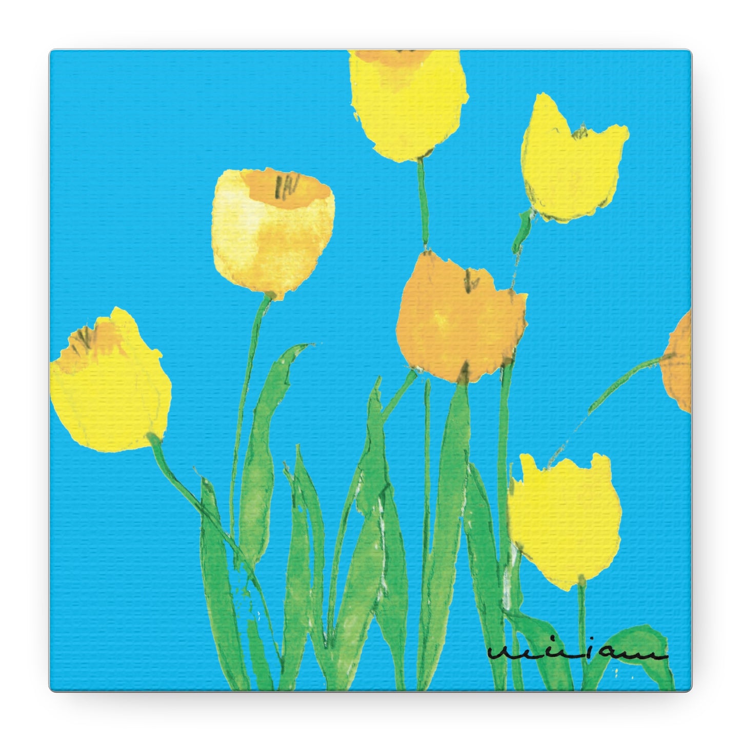 Miriam Rose "Golden Tulips" Fine Art Print