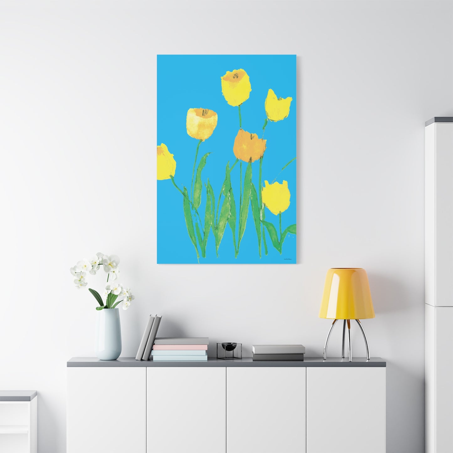 Miriam Rose "Golden Tulips" Fine Art Print