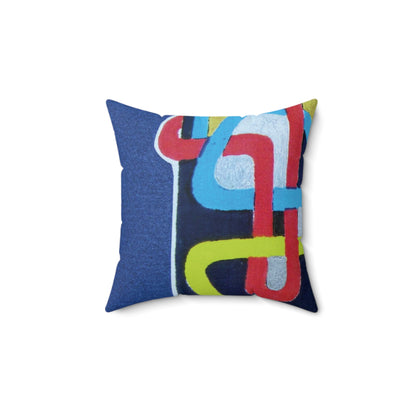 Miriam Rose "Loopy Loop" Indoor Accent Pillow