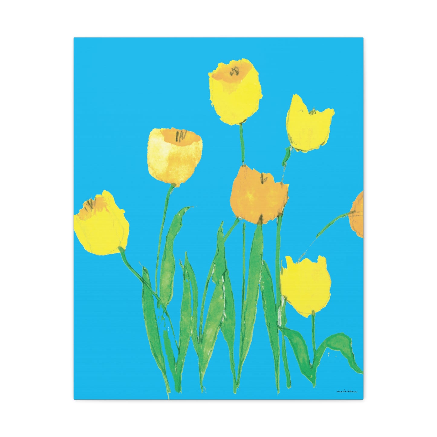 Miriam Rose "Golden Tulips" Fine Art Print