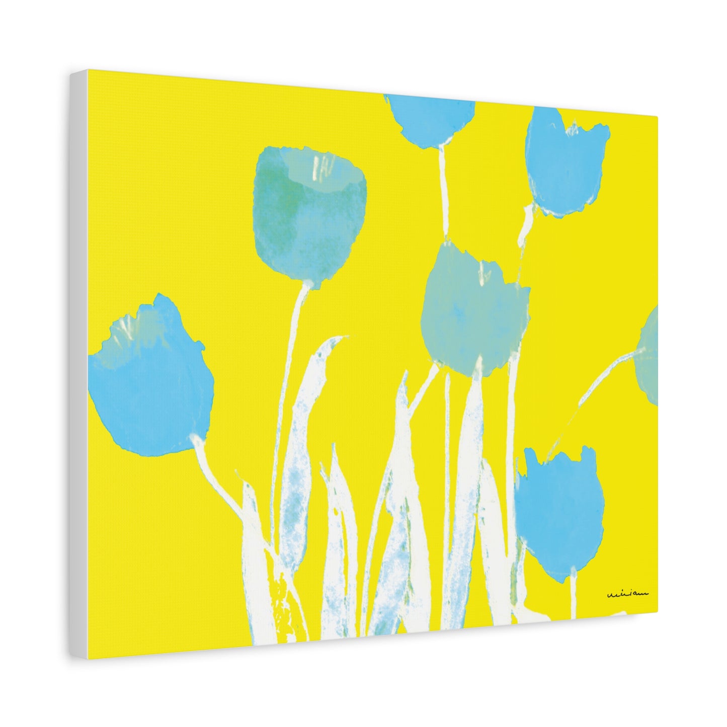 Miriam Rose "Turquoise Tulips" Fine Art Print