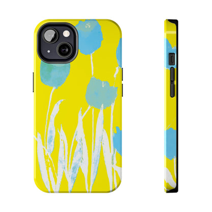 Miriam Rose "Turquoise Tulips" Phone Case