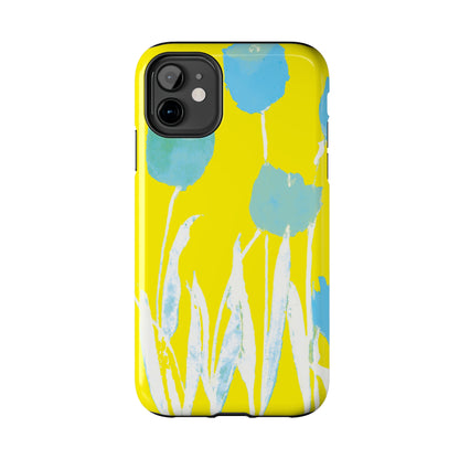 Miriam Rose "Turquoise Tulips" Phone Case