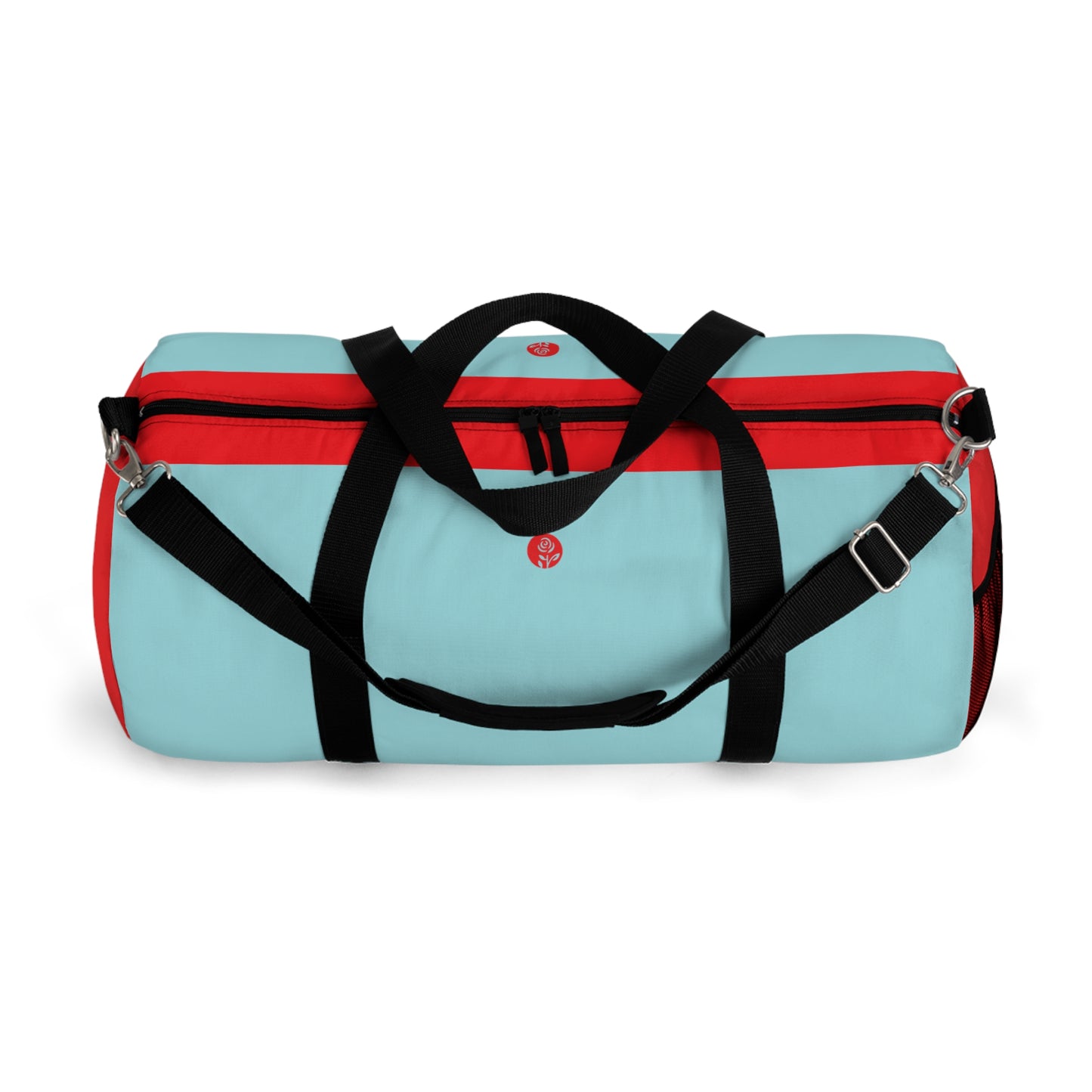 Miriam Rose "Signature" Duffle Bag (Cyan / Red)