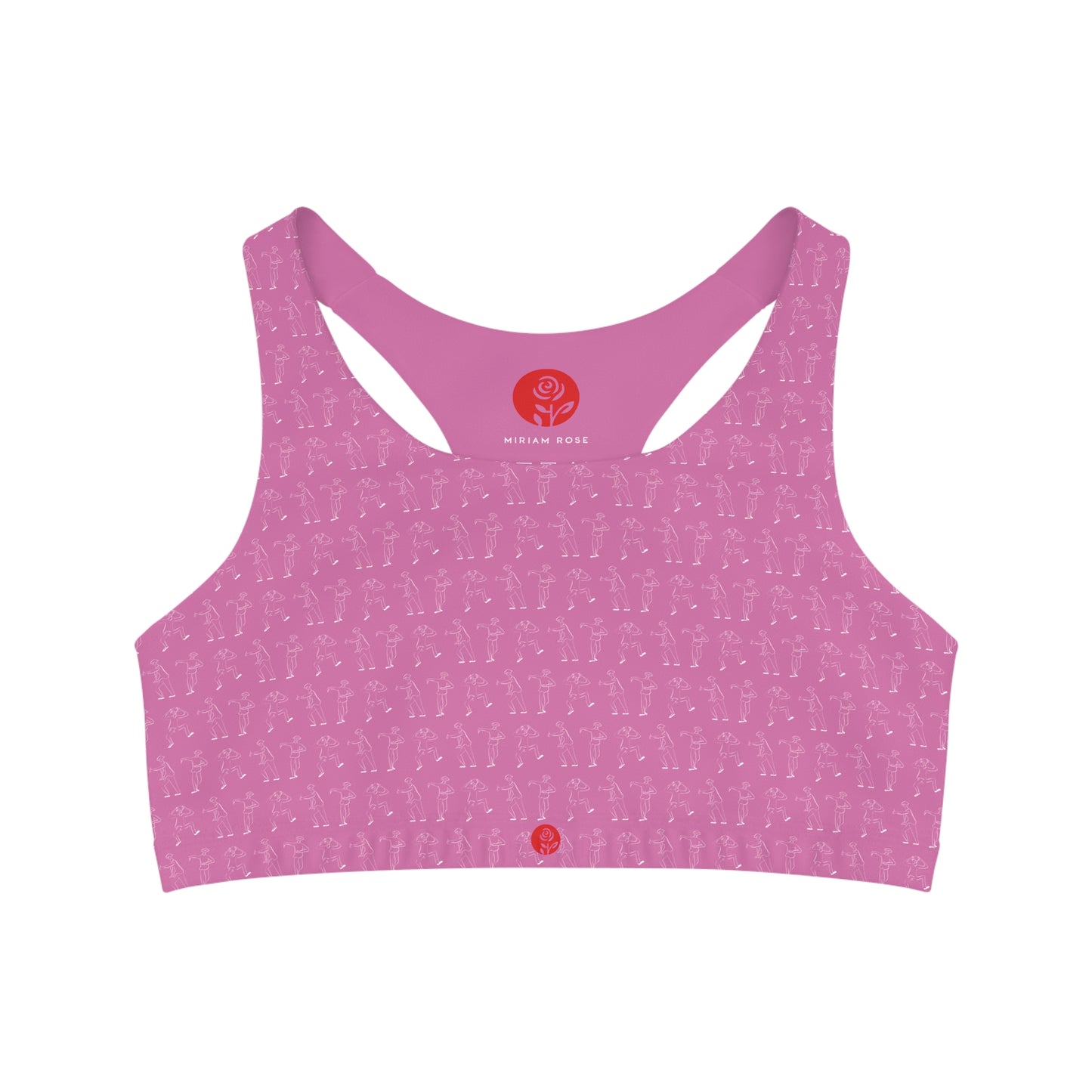 Miriam Rose Seamless Sports Bra (#MRSSB142PK)