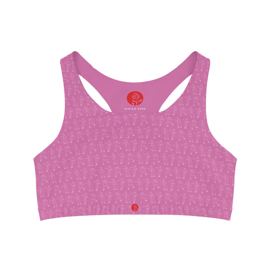 Miriam Rose Seamless Sports Bra (#MRSSB142PK)