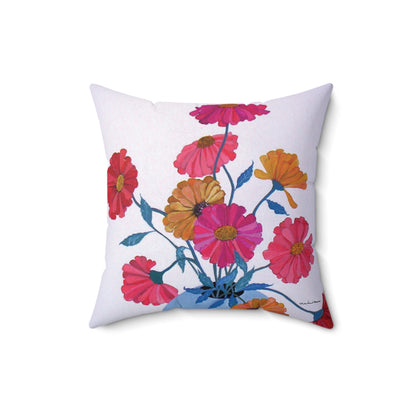 Miriam Rose "Wild Flowers" Indoor Accent Pillow