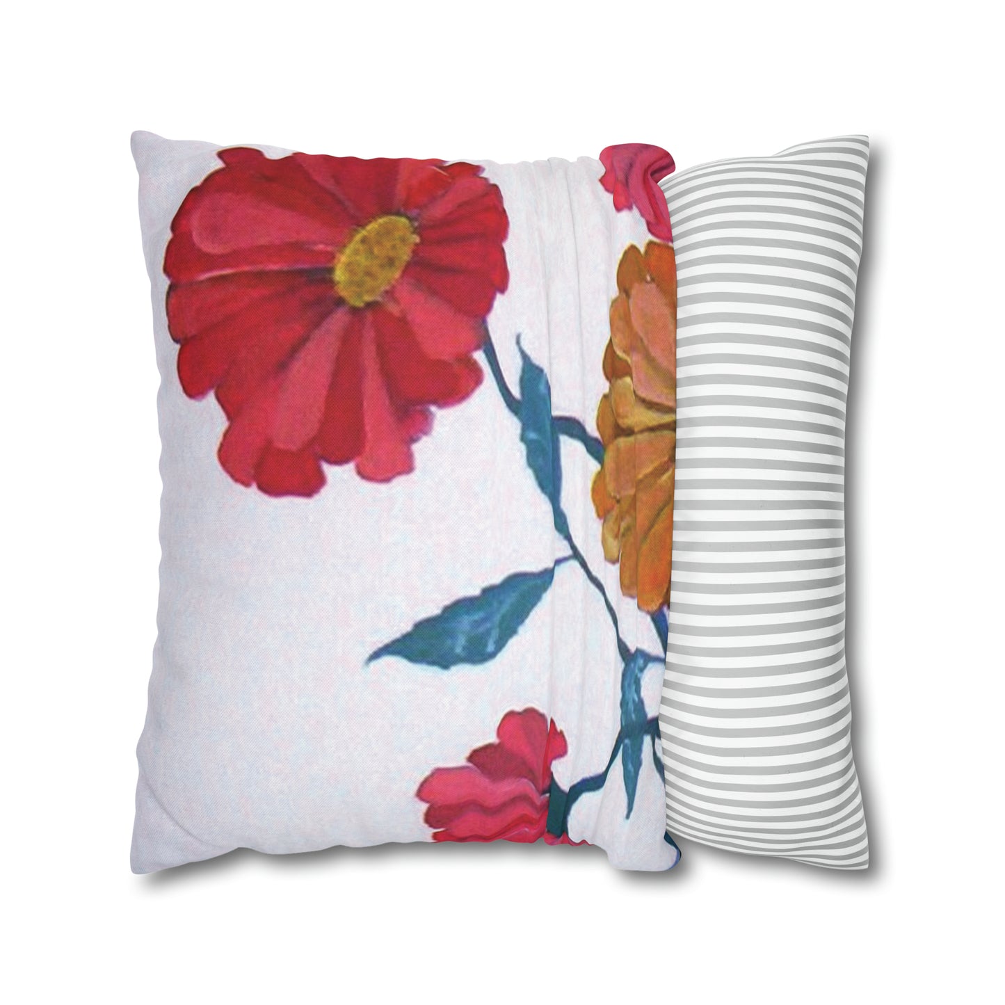 Miriam Rose "Wild Flowers" Indoor Accent Pillow Cover