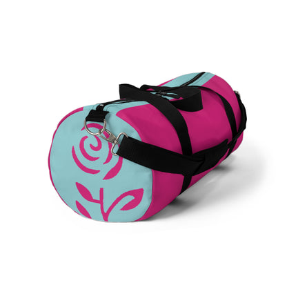 Miriam Rose "Signature" Duffle Bag (Fuchsia / Cyan)