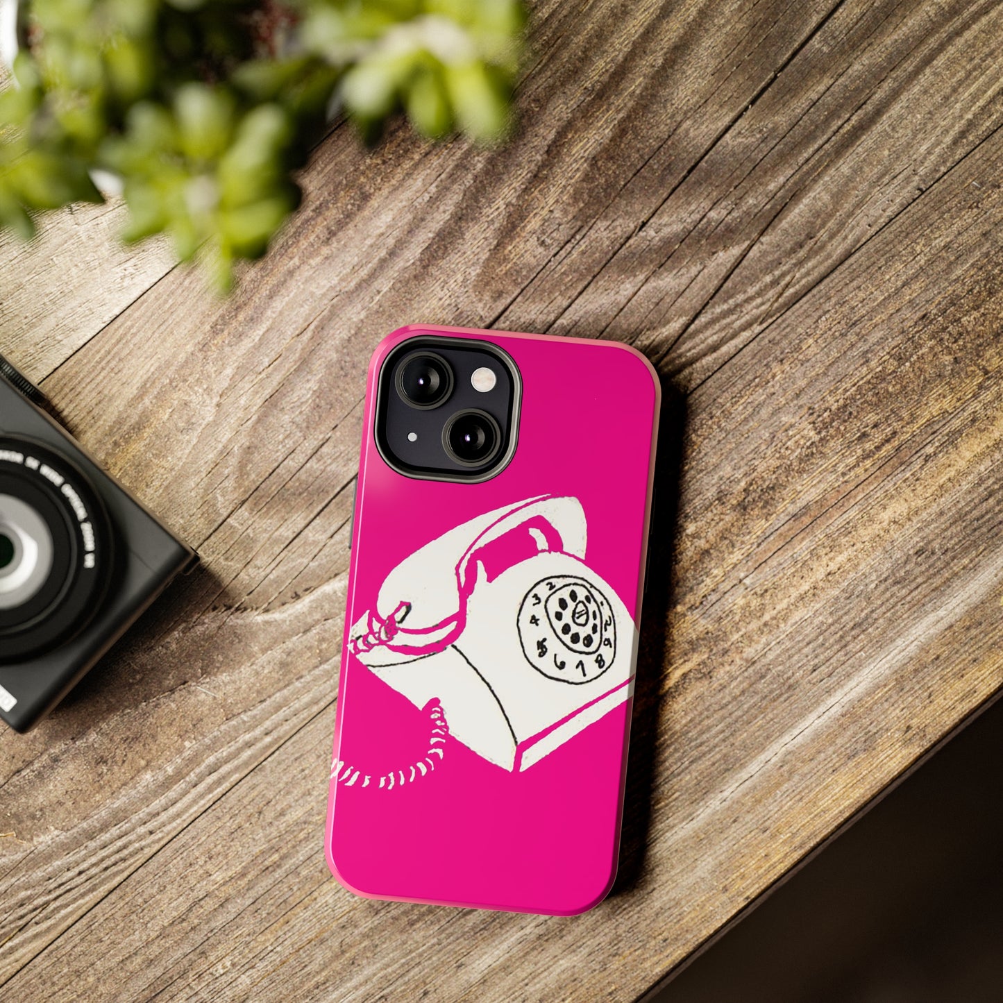 Miriam Rose "Pink Dial Nostalgial" Phone Case