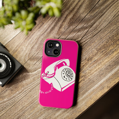 Miriam Rose "Pink Dial Nostalgial" Phone Case