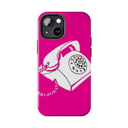 Miriam Rose "Pink Dial Nostalgial" Phone Case