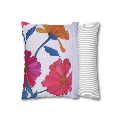 Miriam Rose "Wild Flowers" Indoor Accent Pillow Cover