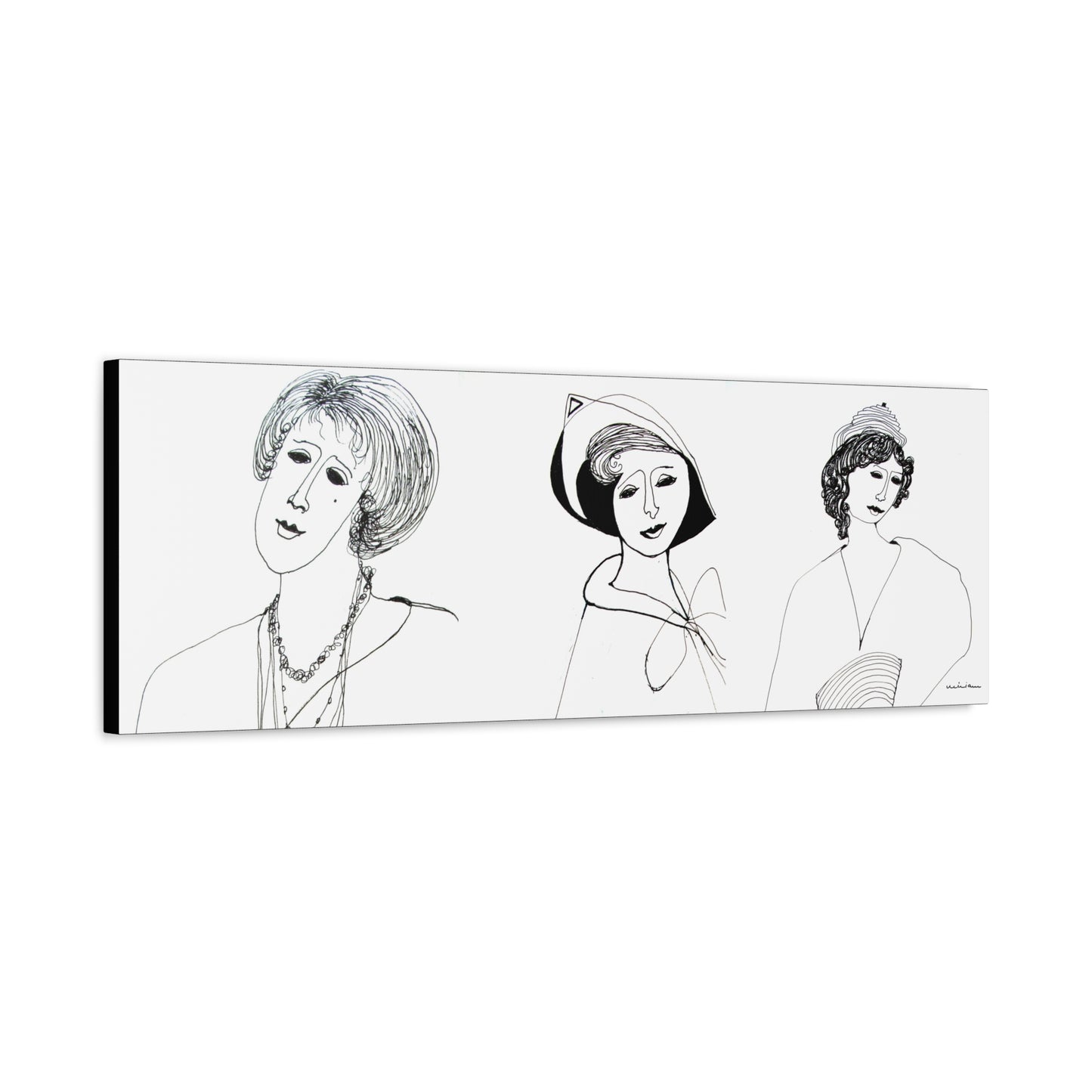 Miriam Rose "Trois Femmes" Fine Art Print