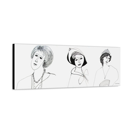 Miriam Rose "Trois Femmes" Fine Art Print