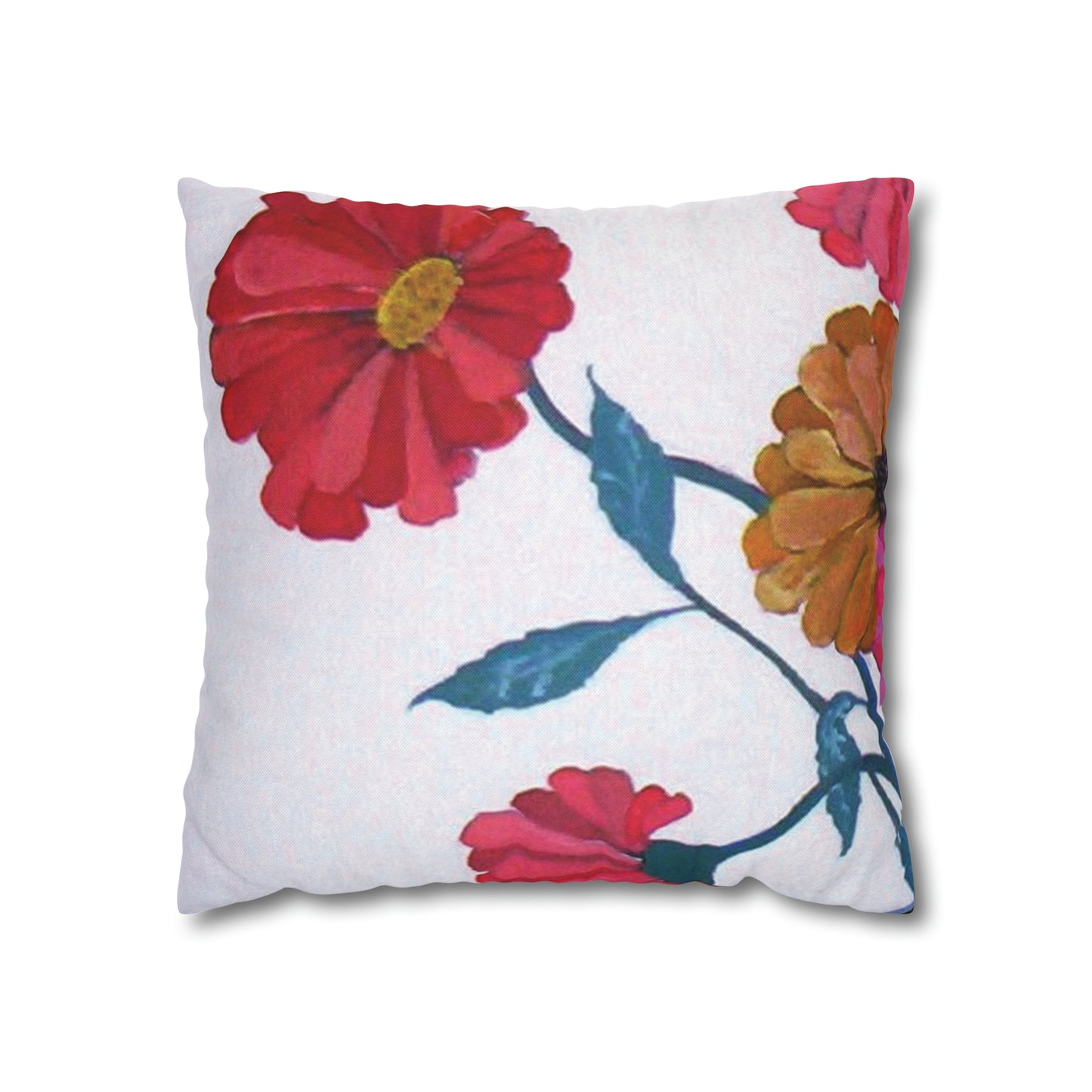 Miriam Rose "Wild Flowers" Indoor Accent Pillow Cover