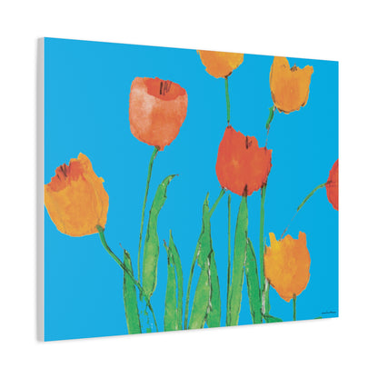 Miriam Rose "Amber Tulips" Fine Art Print