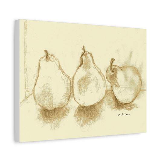 Miriam Rose "A Pear Plus One" Fine Art Print