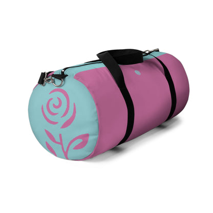 Miriam Rose "Signature" Duffle Bag (Pink / Cyan)