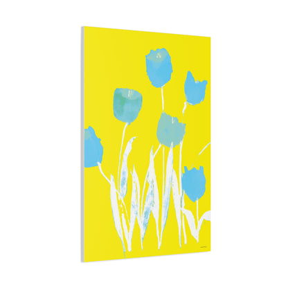 Miriam Rose "Turquoise Tulips" Fine Art Print